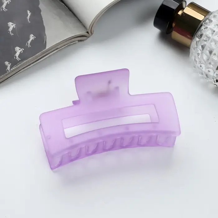 Крабик для волос «Фрида», прямой классика матовый, 9 см, МИКС Крабик для волос «Фрида», прямой классика матовый, 9 см, МИКС