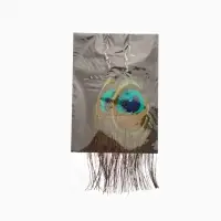 Серьги "Павлин" 5х12 см Серьги "Павлин" 5х12 см