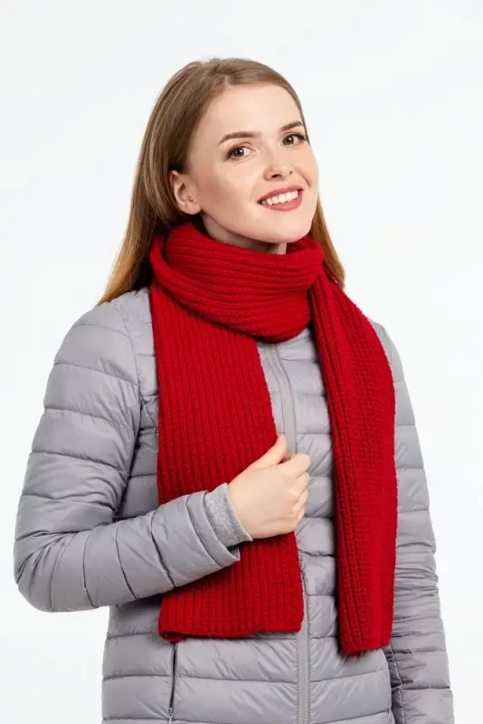 Шарф Nordkapp, глубокий красный Шарф Nordkapp, глубокий красный