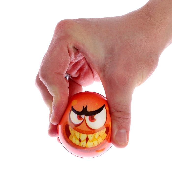 Мягкий мячик «Зубастик», виды МИКС Мягкий мячик «Зубастик», виды МИКС