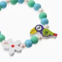 Браслет детский &laquo;Выбражулька. Тукан с цветочком&raquo;, d=5 см, МИКС