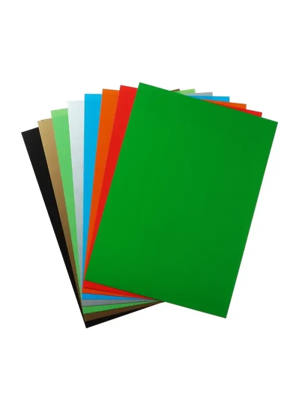 Картон цветной двусторонний А4, 8 листов, 16 цветов, волшебный &laquo;Дракоша&raquo; мелованный 220 г/м&sup2;, в папке