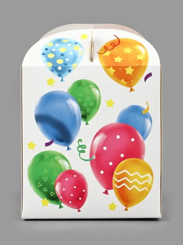 Упаковка для кондитерских изделий под 1 капкейк &laquo;Подарок для тебя&raquo;, 9&times;9&times;10 см