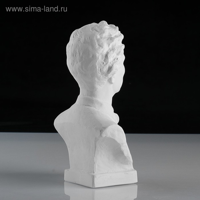 Гипсовая фигура известные люди: Бюст Блока, 12,5 x 7,5 x 19 см Гипсовая фигура известные люди: Бюст Блока, 12,5 x 7,5 x 19 см