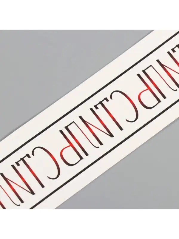 Переводная тату на тело чёрно-красная «Браслет. Стиль», 20×3 см Переводная тату на тело чёрно-красная «Браслет. Стиль», 20×3 см