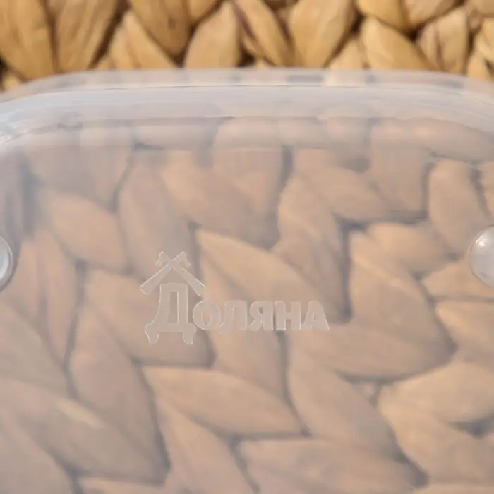 Набор контейнеров пищевых Доляна, квадратных, 2 шт: 450 мл, 700 мл, цвет голубой Набор контейнеров пищевых Доляна, квадратных, 2 шт: 450 мл, 700 мл, цвет голубой