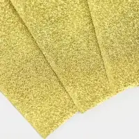 Фольга для конфет 10&times;10 см 100 шт., золотой фактурная