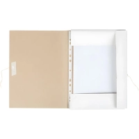 Папка с завязками для бумаг 300 гр/м2 А4 200 лист немелован