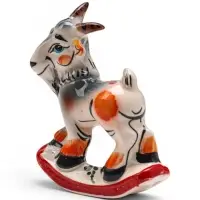 Сувенир &laquo;Качалка большая&raquo;, 11&times;9&times;4 см, гжель