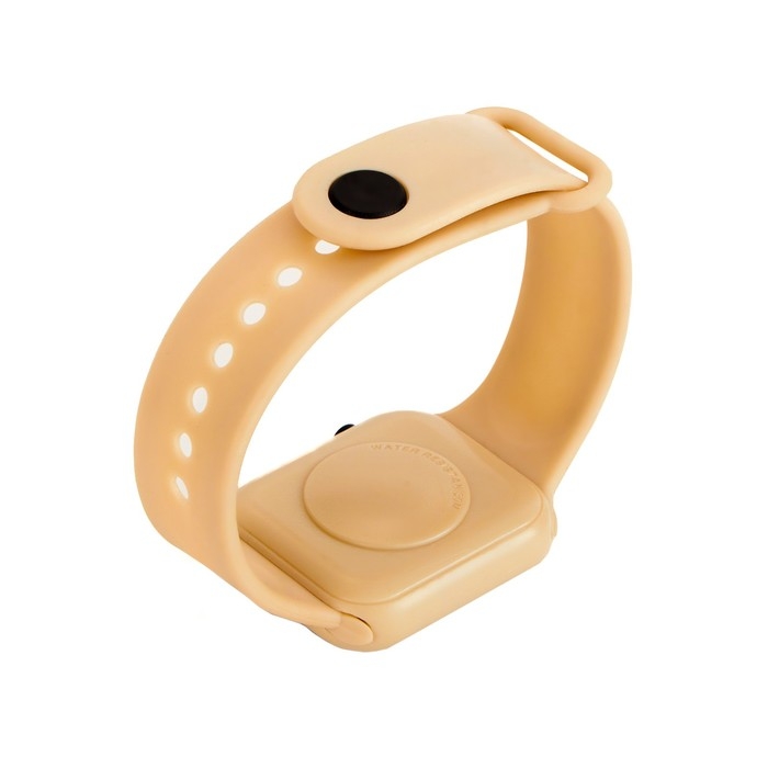 Часы наручные электронные, ремешок силикон, белые Часы наручные электронные, ремешок силикон, белые