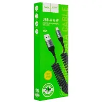 Кабель USB на Lightning 1.5M 2.4A X121 HOCO черный