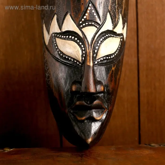 Маска дерево Маска дерево "Рыба" 28х5х10 см