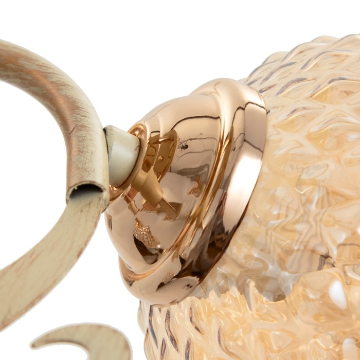 Люстра Люстра "Фрези" 3хЕ27 40Вт золото 54х54х28 см BayerLux