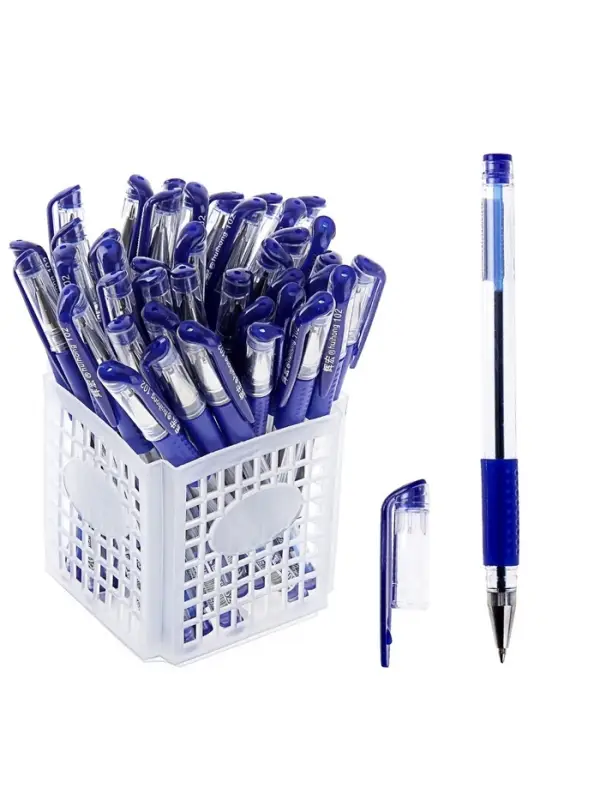 Ручка шариковая 0.5 мм, стержень синий, с резиновым держателем (штрихкод на штуке) Ручка шариковая 0.5 мм, стержень синий, с резиновым держателем (штрихкод на штуке)