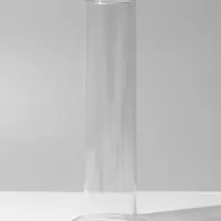 Подставка для резинок и бижутерии &laquo;Тубус&raquo;, 8&times;8&times;24 см, прозрачная