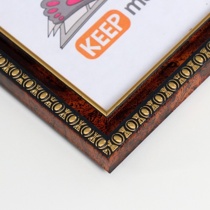 Фоторамка пластик 10х15 см 982 темный орех (50/2000) Фоторамка пластик 10х15 см 982 темный орех (50/2000)