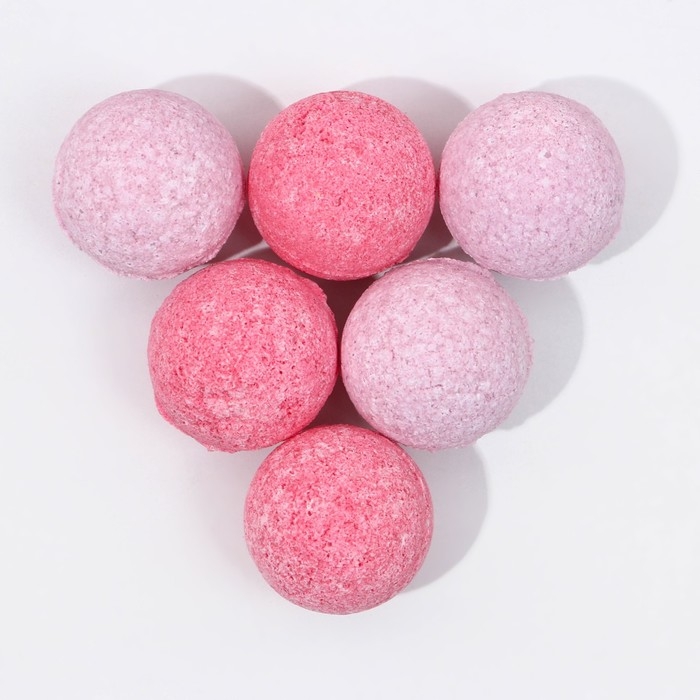 Подарочный набор косметики новогодний «Сияй круглый год!», бомбочки для ванны, 6 х 20 г, аромат лаванды, Новый Год Подарочный набор косметики новогодний «Сияй круглый год!», бомбочки для ванны, 6 х 20 г, аромат лаванды, Новый Год