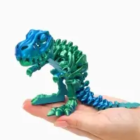 3Д - печатная игрушка &laquo;Динозавр&raquo;, подвижная, цвет МИКС