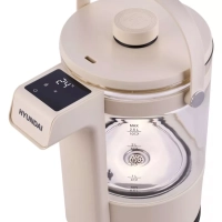 Чайник HYK-G7700 2,5л 2200Вт кремовый (стекло)