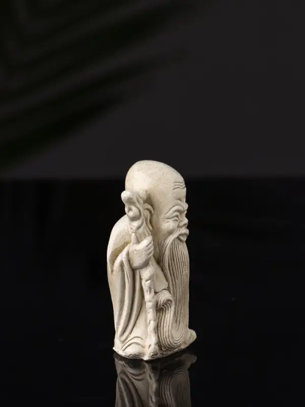 Фигурки декоративные «Нэцкэ», набор 5 шт., 20×10×7 см, бежевая Фигурки декоративные «Нэцкэ», набор 5 шт., 20×10×7 см, бежевая