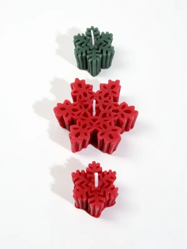Свечи ароматические, набор 6 шт., 4&times;4, 7&times;7 см