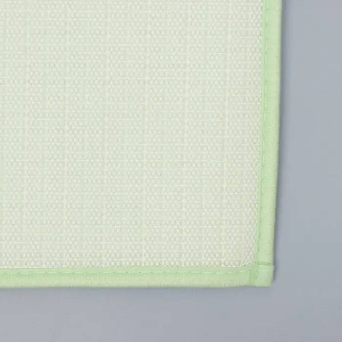 Коврик для дома Доляна &laquo;Букли&raquo;, 50&times;80 см, зелёный