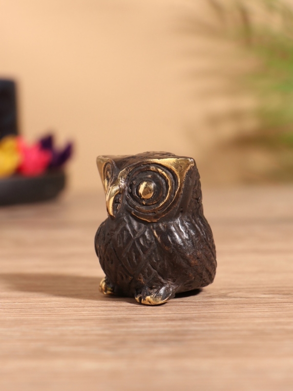 Сувенир бронза Сувенир бронза "Сова" 4х4х5 см