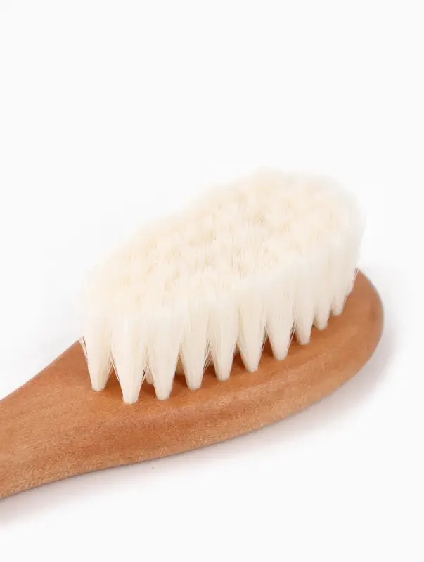 Деревянная расческа, детская, с натуральной щетиной, 1 шт в коробке, M&B Деревянная расческа, детская, с натуральной щетиной, 1 шт в коробке, M&B