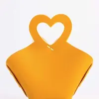 Кожанная подарочная сумочка 10,5 х 5 х 6 см желтая