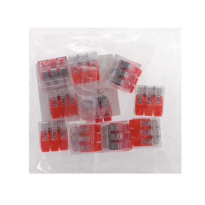 Строительно-монтажная клемма, СК-335, 32А, 0.2-4 мм2, 3 отверстия, набор 10 шт Строительно-монтажная клемма, СК-335, 32А, 0.2-4 мм2, 3 отверстия, набор 10 шт