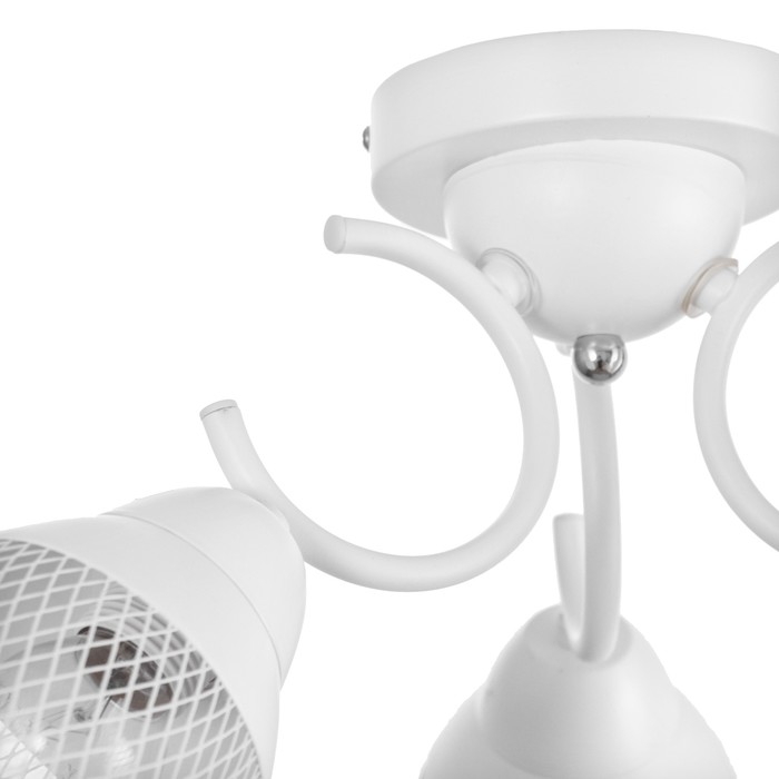 Люстра Люстра "Грэйс" 3х60Вт Е27 Белый 56х56х28см