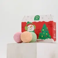 Бомбочки для ванны в домике «Снеговик», набор 6 шт х 40 г, URAL LAB