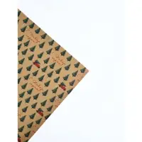 Набор упаковочной бумаги &laquo;Зимние истории&raquo;,4 листа, 70 &times; 100 см