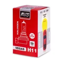 Галогенная лампа AVS Vegas H11.12V.55W.1шт.