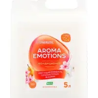 Кондиционер для белья парфюмированный SYNERGETIC миндаль, груша, жасмин, 5 л