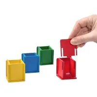 Игра развивающая деревянная "Палочки в стаканчиках" 04565