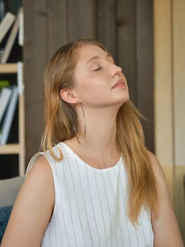 Серьги кольца QF &laquo;Классика&raquo;, d=10 см, цвет серебро