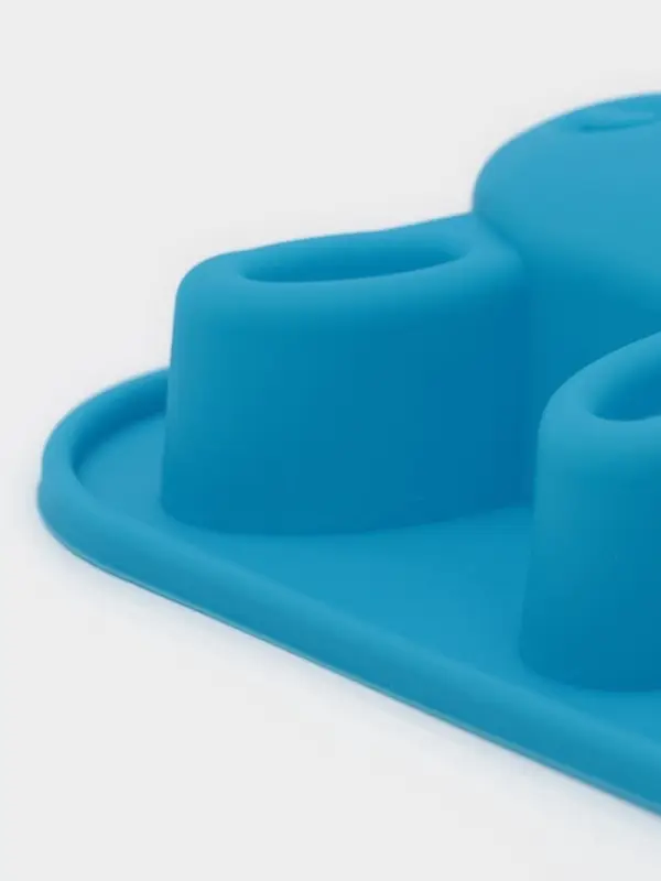 Форма для выпечки Доляна &laquo;Животные. Зоопарк&raquo;, силикон, 26&times;17 см, 6 ячеек (7.2&times;6.4 см), МИКС