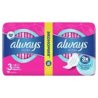 Прокладки Always Ultra Super Plus, размер 3, 16 шт.