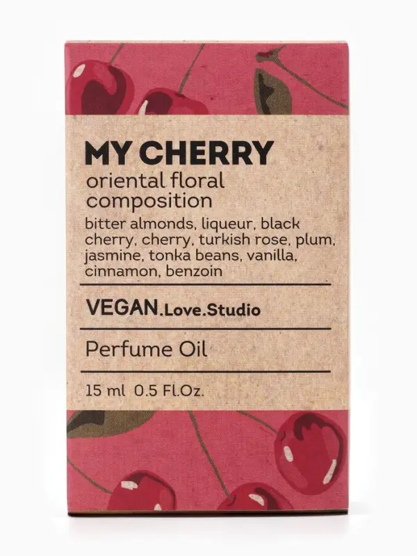 Парфюмерное масло женское VEGAN.Love.Studio My Cherry, 15 мл (по мотивам Lost Cherry (Tom Ford)