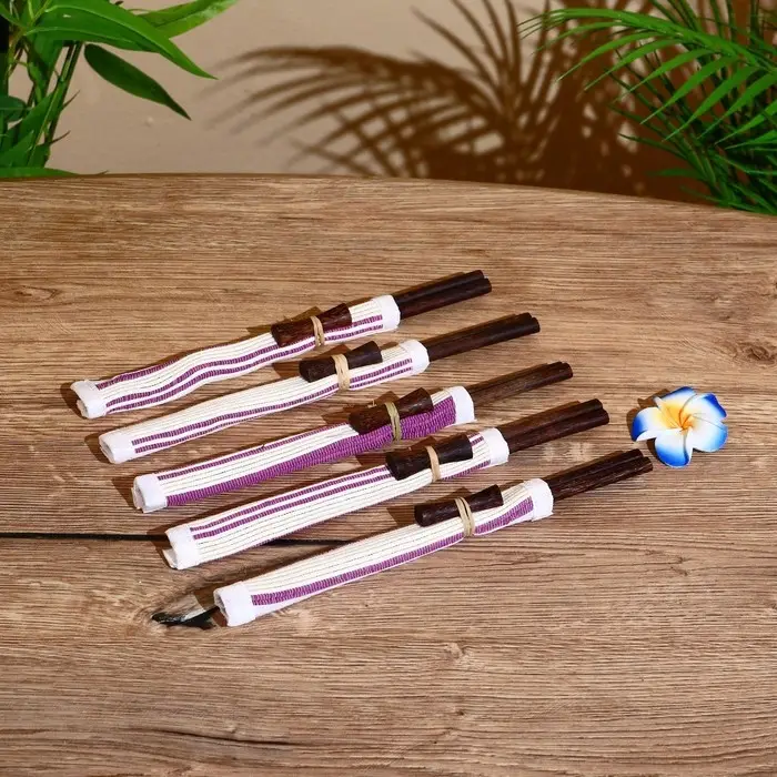 Палочки китайские  Палочки китайские "Сирень" 5 пар 25х10х2 см кокос, МИКС