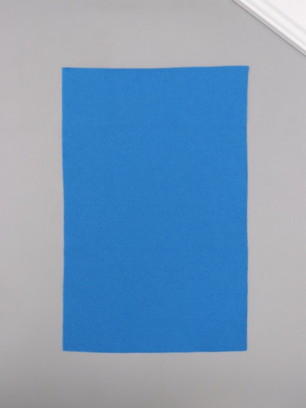 Фетр мягкий 1.5 мм Фетр мягкий 1.5 мм "Синий" набор 5 листов 20х30 см