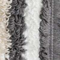 Насадка МОП петельный комбинир серый (крепление карман-язык) 40см_MVP-40-RS