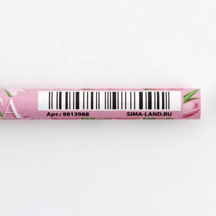 Ручка шариковая, синяя паста, эко 1.0 мм «С 8 марта»