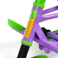 Снегокат &laquo;Twiny1+&raquo; с монстриками, со спинкой, зелёный, фиолетовый, TW1+/МН Nika Kids