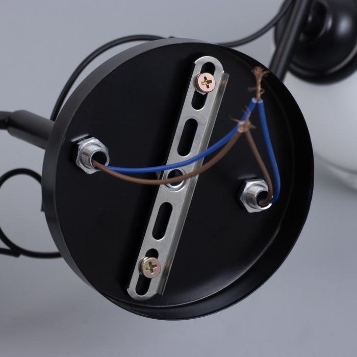 Люстра Люстра "Аврора" 2хЕ27 40Вт черный 48х26 см