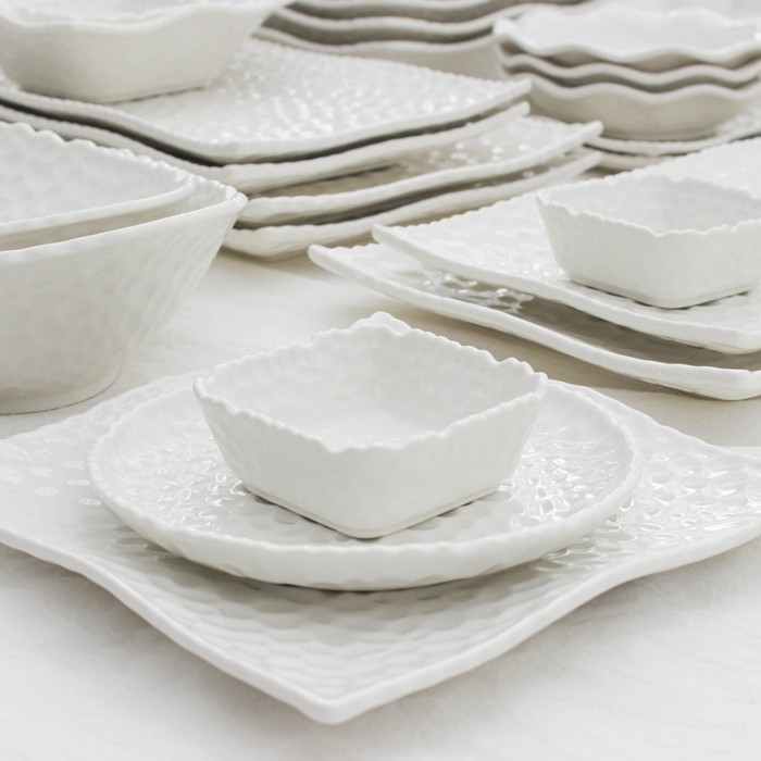 Соусник керамический «Воздушность», 90 мл, 8×3 см, цвет белый Соусник керамический «Воздушность», 90 мл, 8×3 см, цвет белый