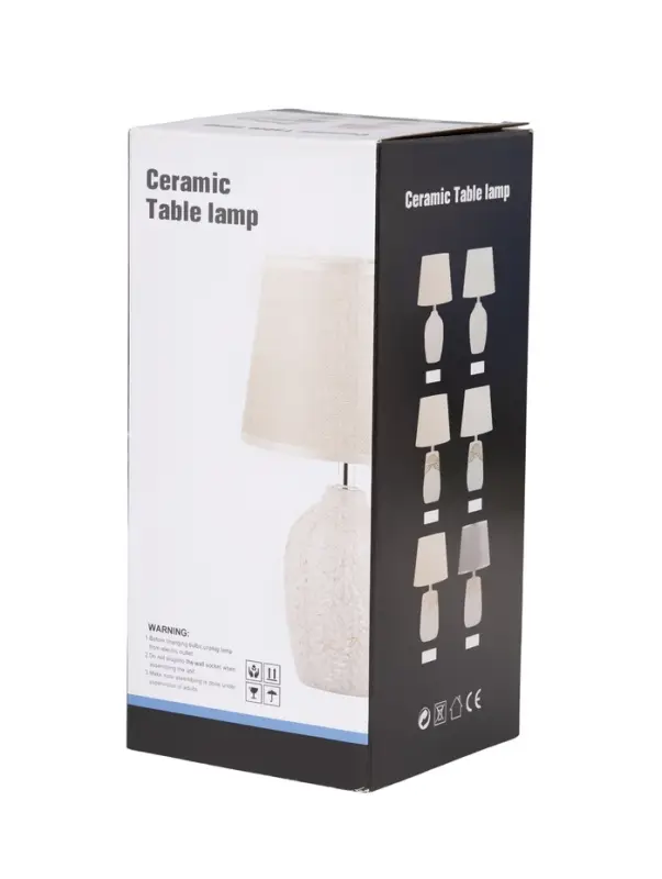 Лампа настольная &laquo;Луминель&raquo; E14, 1х40Вт, белый, RISALUX