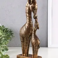 Фигура "Зебра с детенышем" 33х12х6 см