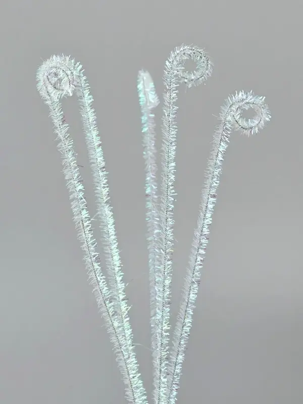 Синельная проволока &laquo;Блеск&raquo;, набор 50 шт., перламутровая, 30 см